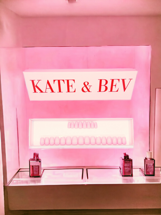 On Wednesdays We Wear Pink - Handmade Press On Nails