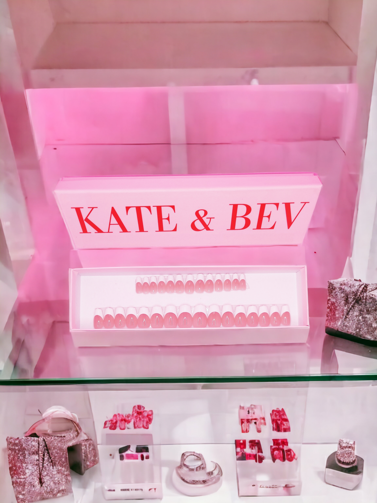 Bonjour Baby - Handmade Press On Nails