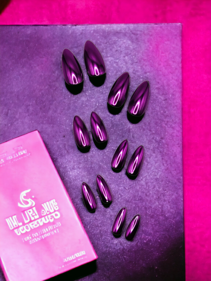 Don't Play - Handmade Press On Nails