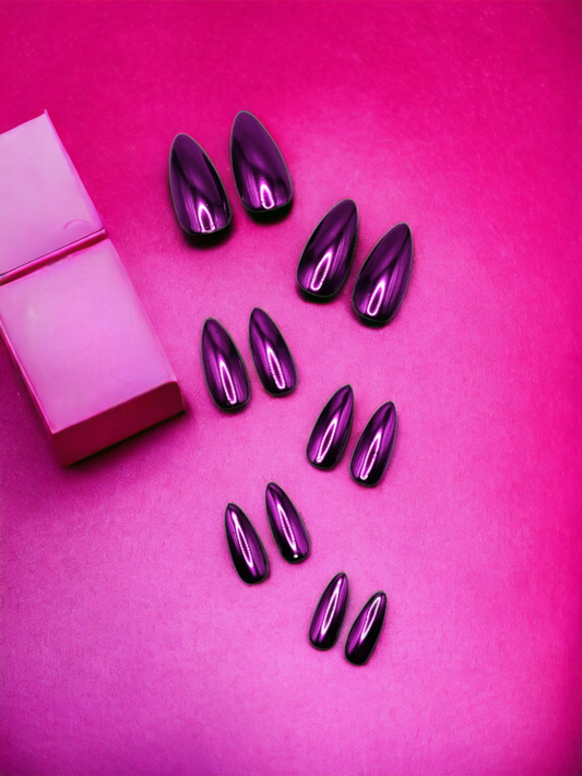 Don't Play - Handmade Press On Nails