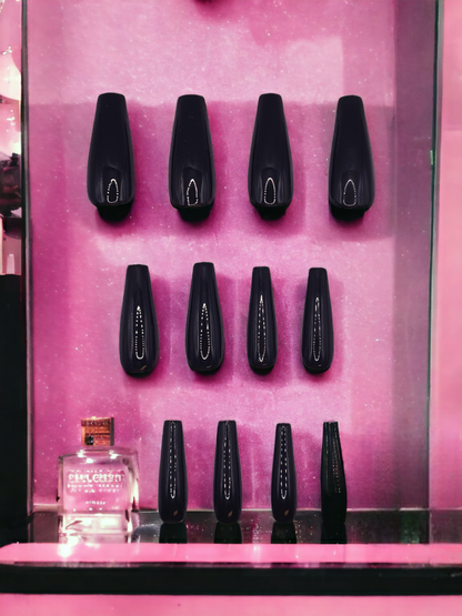 No means No - Handmade Press On Nails