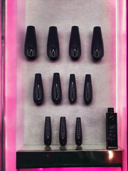 No means No - Handmade Press On Nails