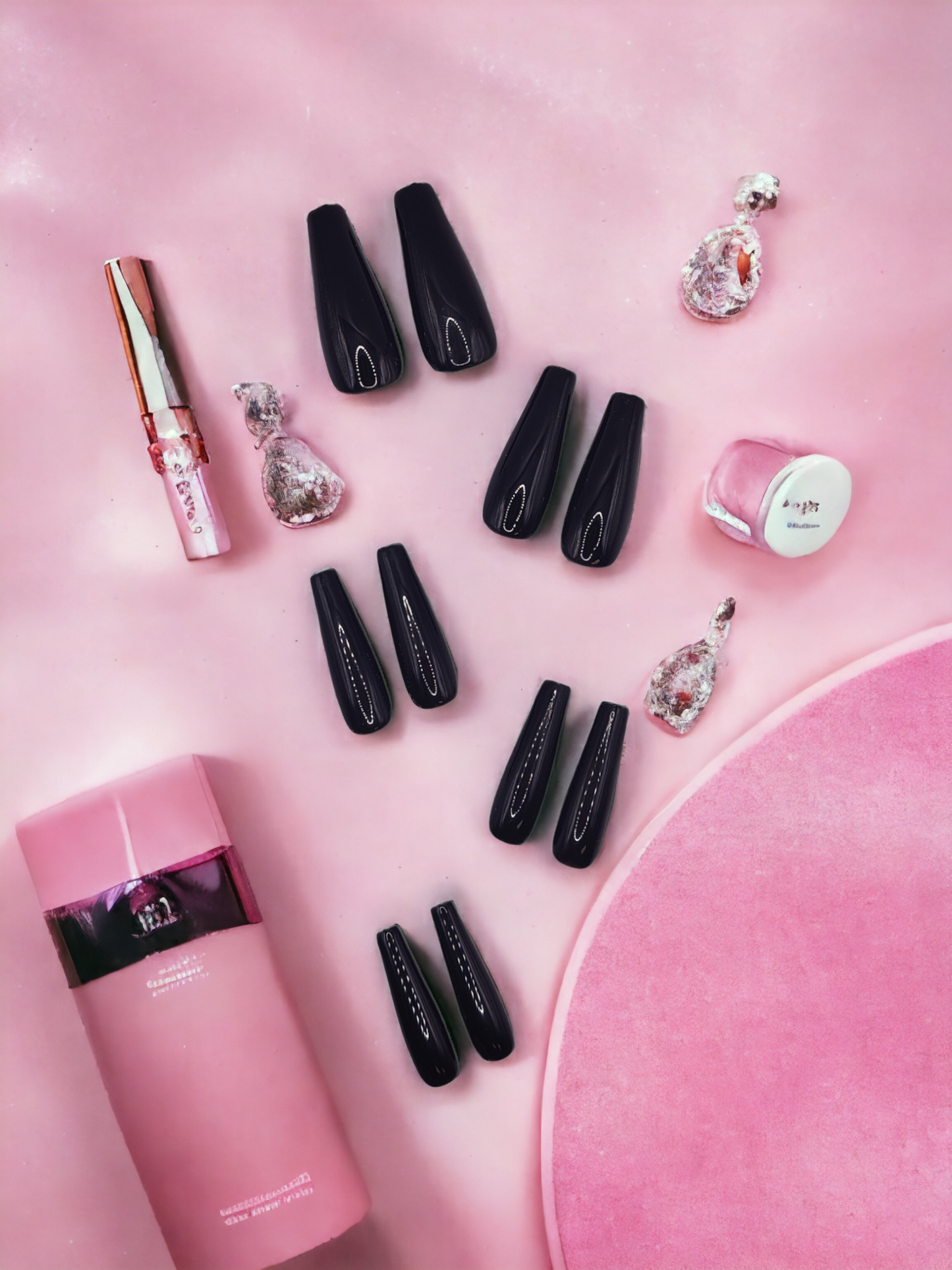 No means No - Handmade Press On Nails