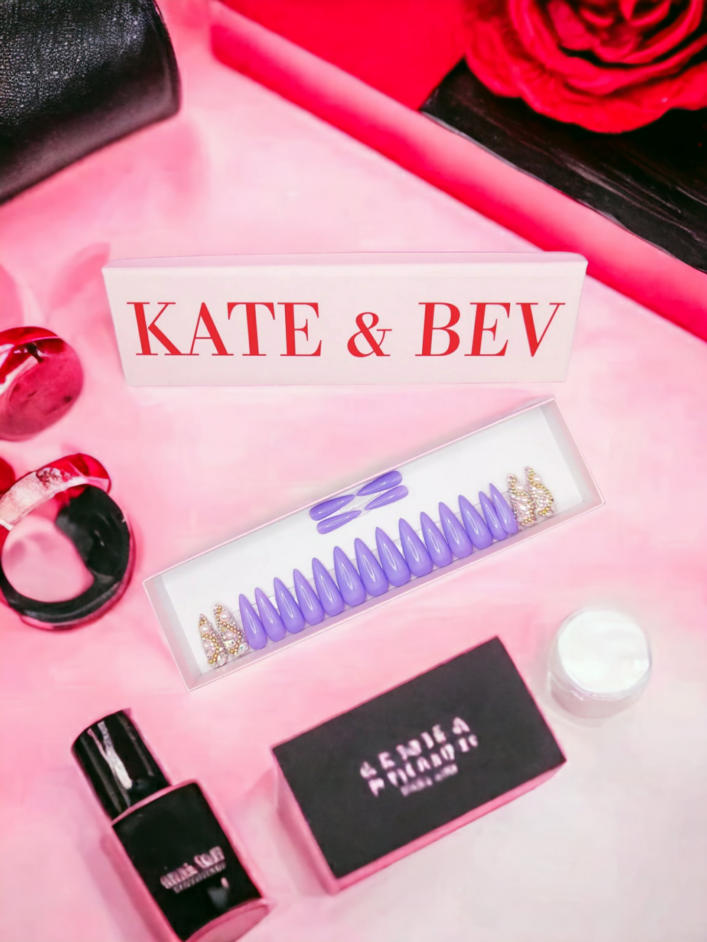 Always and Forever - Handmade Press On Nails