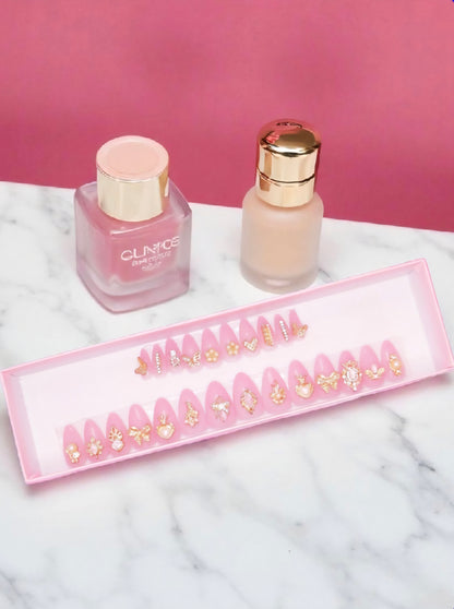 Dipped In Honey - Handmade Press On Nails