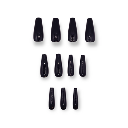 No means No - Handmade Press On Nails