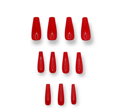 Kiss me More - Handmade Press On Nails