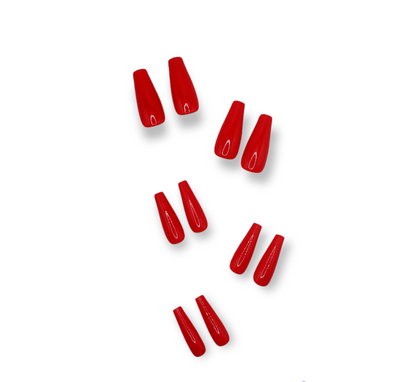 Kiss me More - Handmade Press On Nails